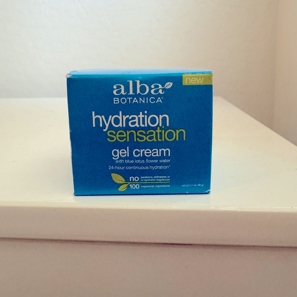 NEW 🖤 Alba Botanica Hydration Sensation Gel Cream 1.7 oz